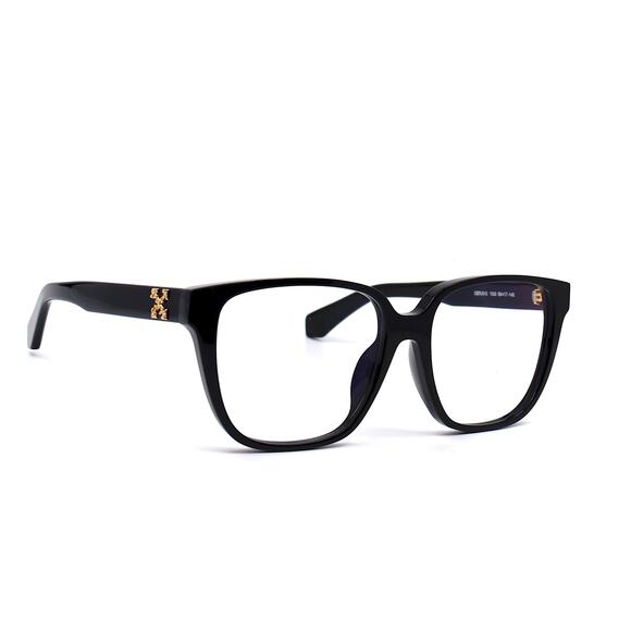 NEW! OFF-WHITE OERJ010 BLACK AUTHENTIC EYEGLASSES FRAME - Picture 1 of 12
